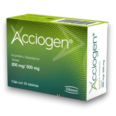 ACCIOGEN 200MG 500MG 20TAB            