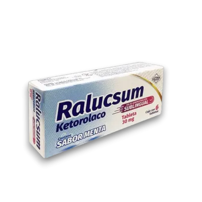 RALUCSUM 30MG 6TAB SUBLINGUAL KETOROLACO ULTRA         
